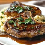 Balsamic Pork Chops with Cauli Mash 88 Balsamic-Pork-Chops-with-Cauli-Mash-Recipe