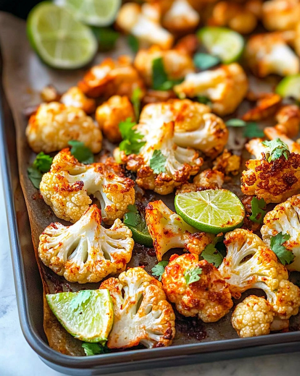Chili Lime Roasted Cauliflower 82 Chili Lime Roasted Cauliflower