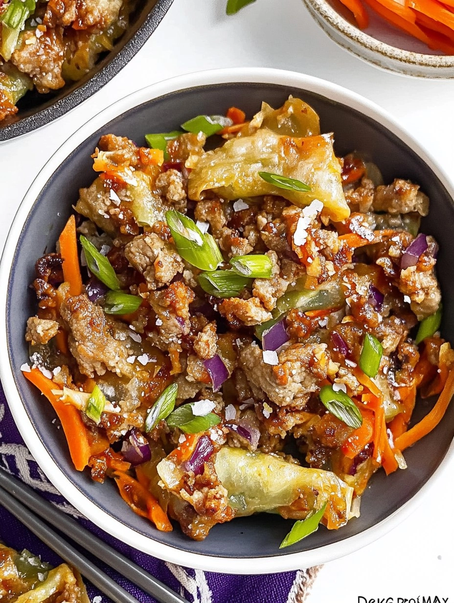 Deconstructed Egg Rolls