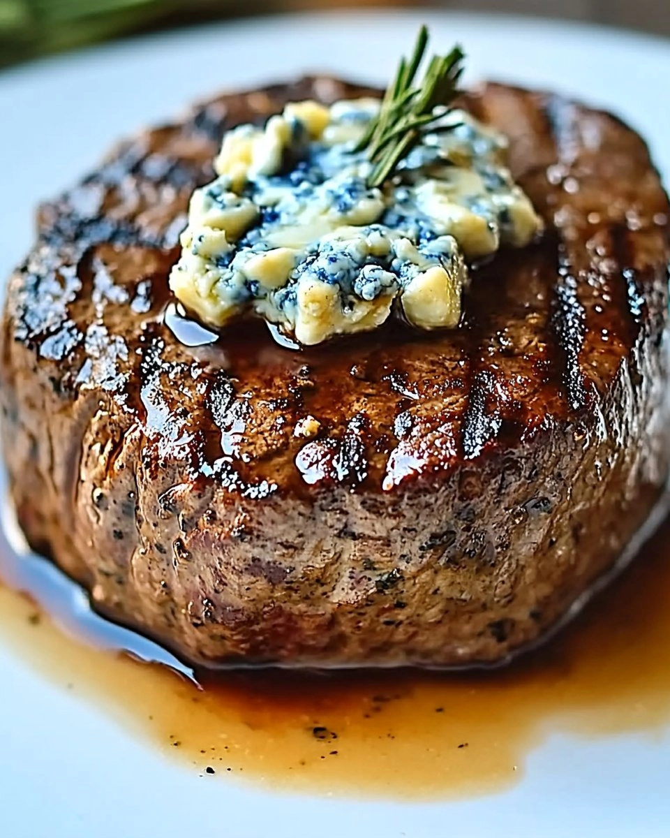 Filet Mignon with Blue Cheese Butter