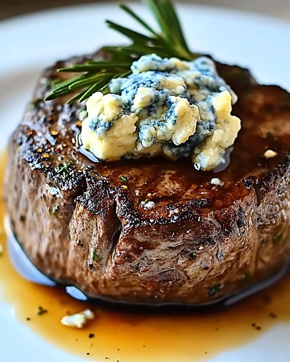 Filet Mignon with Blue Cheese Butter
