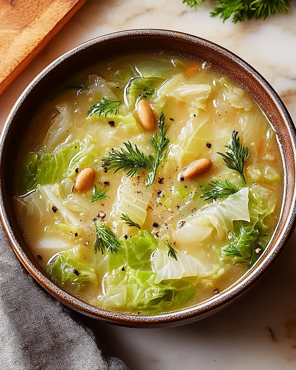 Garlicky Cabbage Soup 112 Garlicky Cabbage Soup