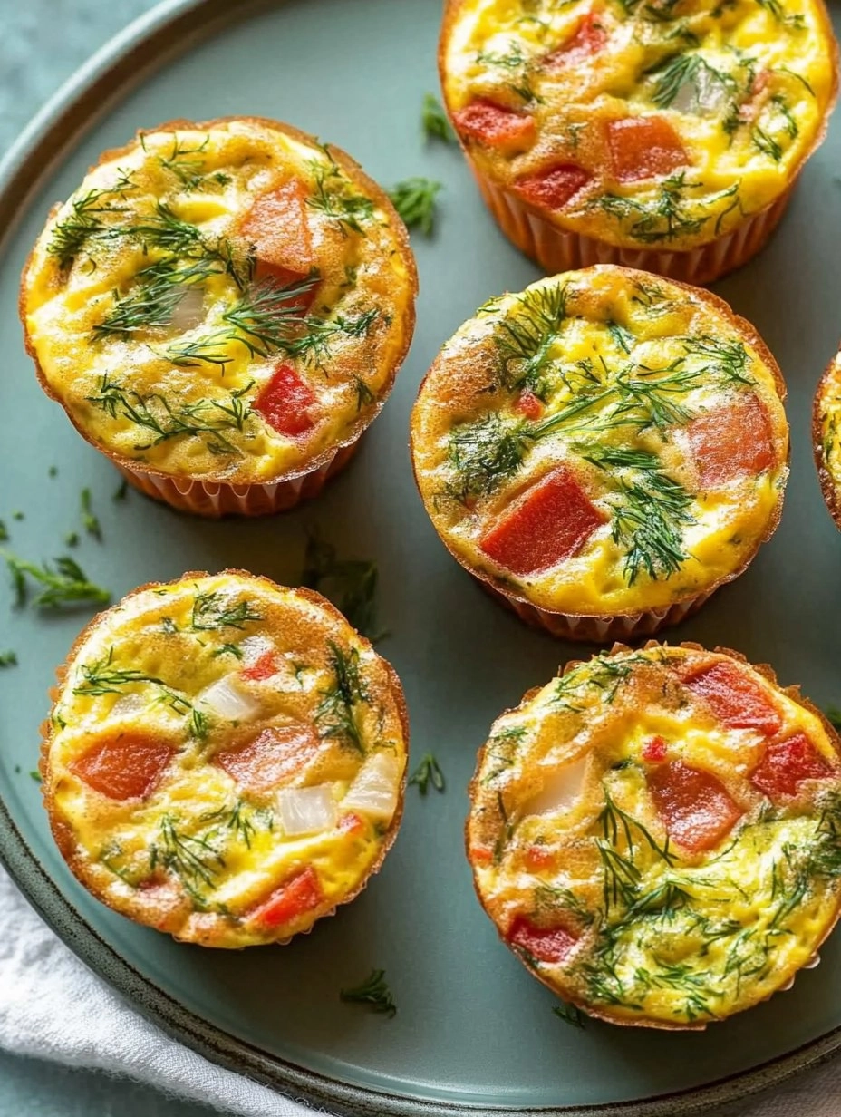 Mini Frittata Muffins with Dill 71 Mini Frittata Muffins with Dill