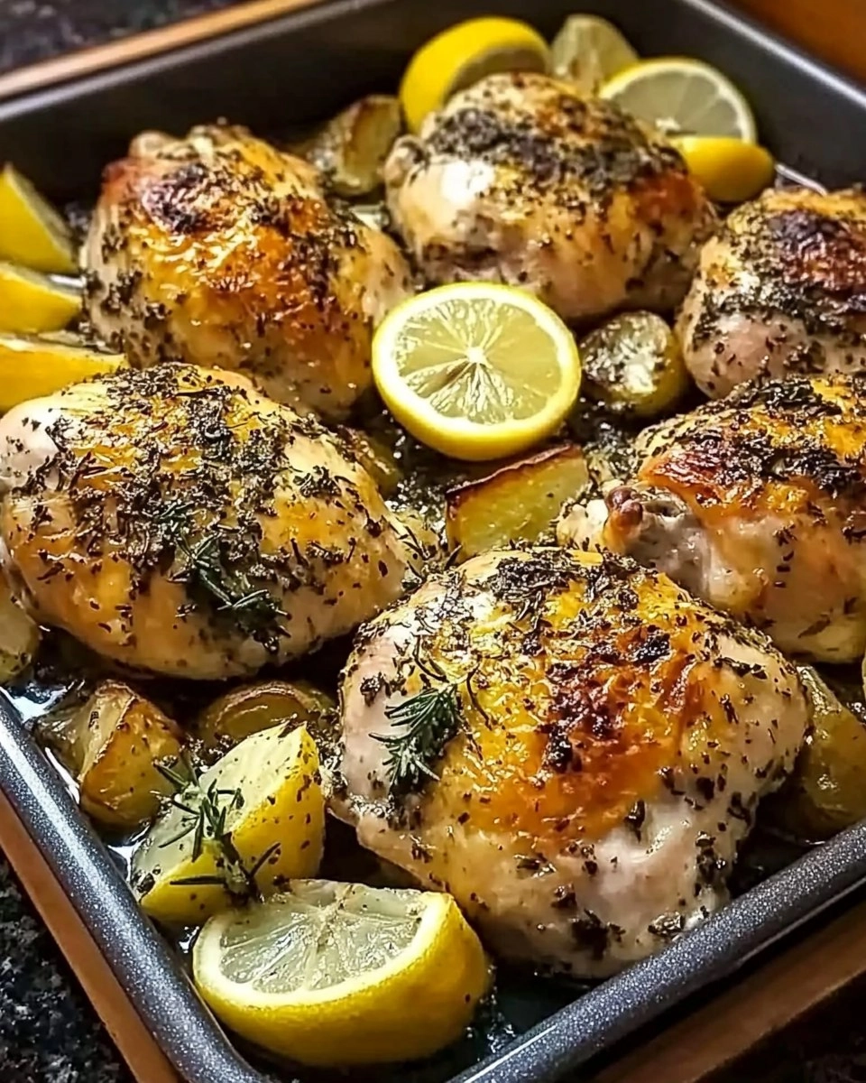 One-Pan Lemon Herb Roasted Chicken 105 One-Pan Lemon Herb Roasted Chicken