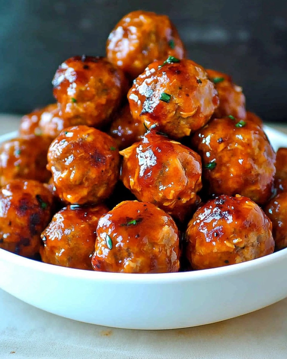 Orange Chicken Meatballs 