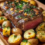Roast-Sirloin-with-Potato-Bake-Recipe