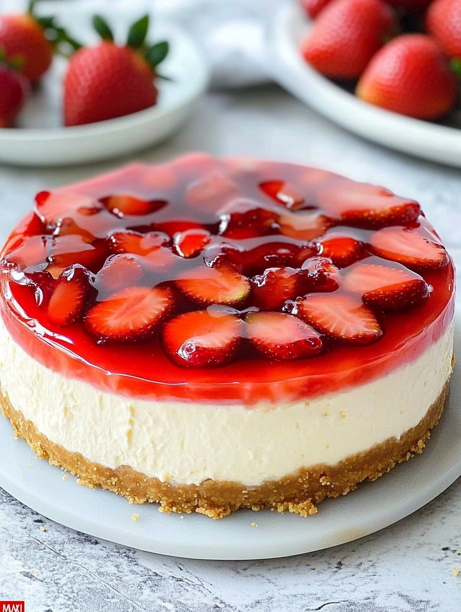 Strawberry Jelly Cheesecake 101 Strawberry Jelly Cheesecake