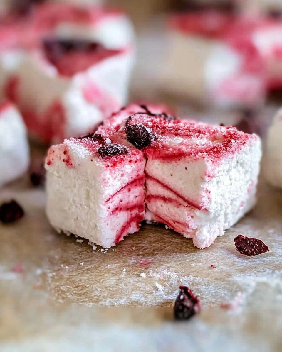 Strawberry Swirl Marshmallows 135 Strawberry Swirl Marshmallows