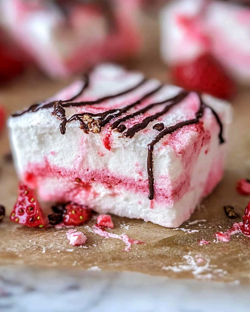 Strawberry Swirl Marshmallows 137 Strawberry Swirl Marshmallows