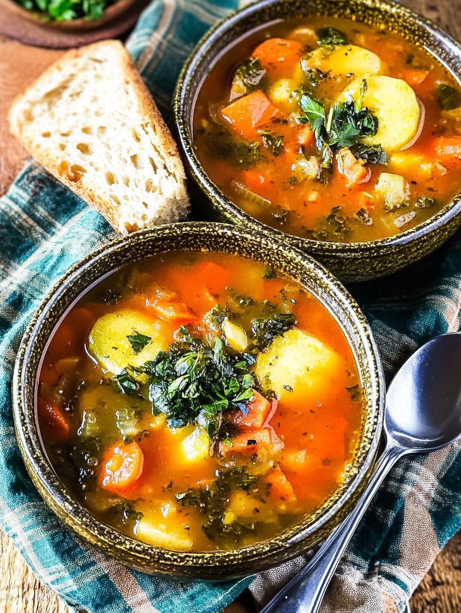 Winter Vegetable Soup 111 Winter Vegetable Soup