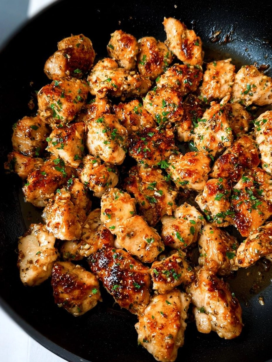 15-Minute Garlic Butter Chicken Bites | Easy One-Pan Recipe 96 15-Minute Garlic Butter Chicken Bites | Easy One-Pan Recipe