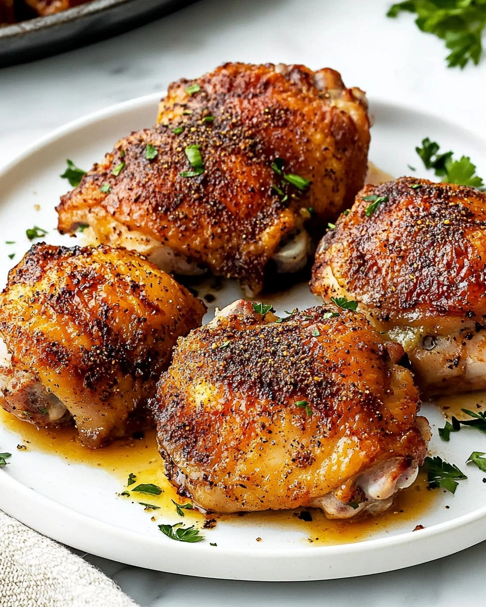 Baked Chicken Thighs | Juicy Oven-Roasted Chicken 80 Baked Chicken Thighs | Juicy Oven-Roasted Chicken