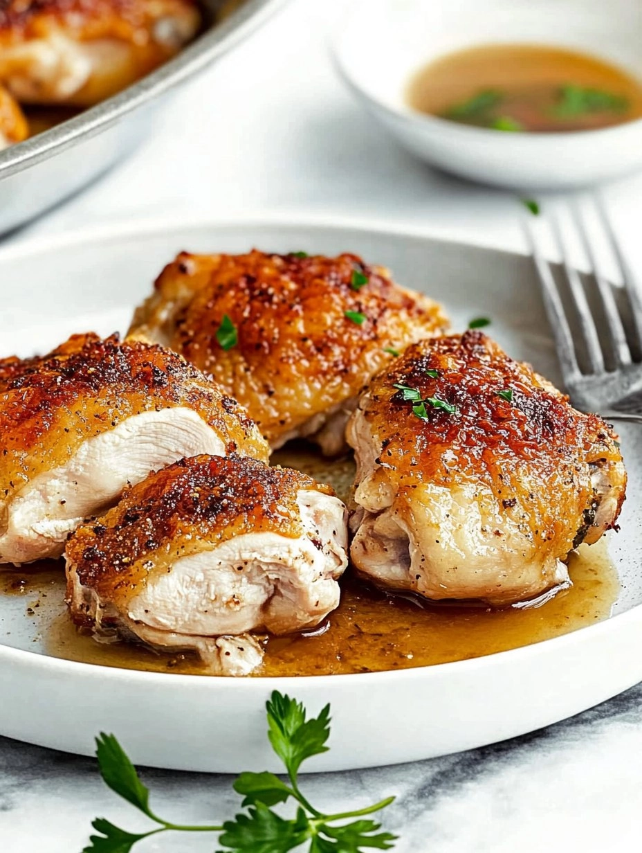 Baked Chicken Thighs | Juicy Oven-Roasted Chicken 81 Baked Chicken Thighs | Juicy Oven-Roasted Chicken