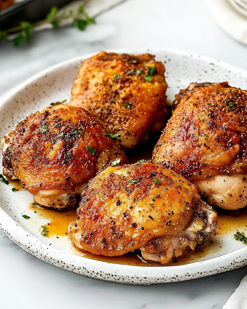 Baked Chicken Thighs | Juicy Oven-Roasted Chicken 82 Baked Chicken Thighs | Juicy Oven-Roasted Chicken