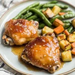 Baked Honey Garlic Chicken Thighs with Veggies 113 Baked-Honey-Garlic-Chicken-Thighs-with-Veggies-Recipe