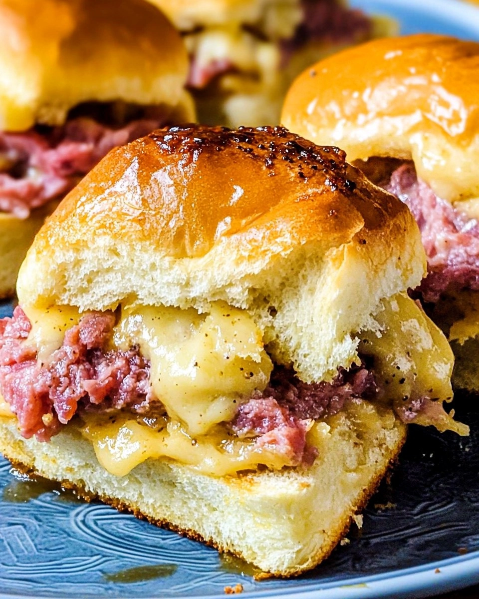 Baked Reuben Sliders with Thousand Island Glaze 82 Baked Reuben Sliders with Thousand Island Glaze