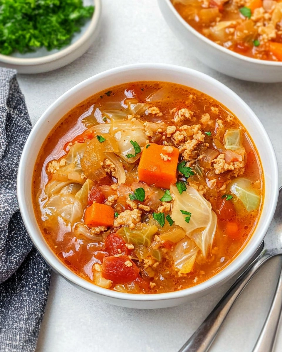 Cabbage Roll Soup (All the Flavor, No Rolling)