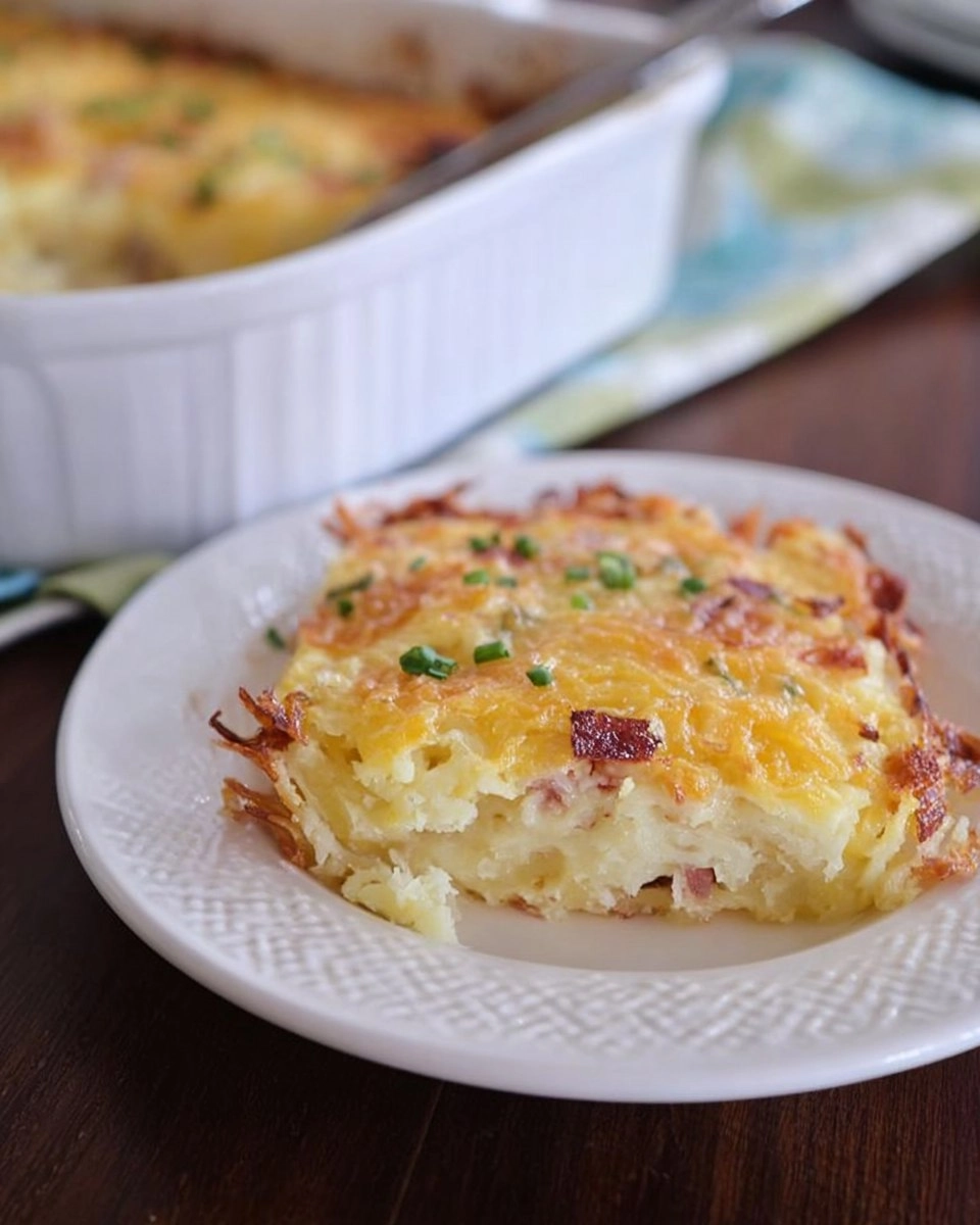 Cheesy Hash Brown Egg Bake (Crowd-Pleasing Easter Brunch Casserole)