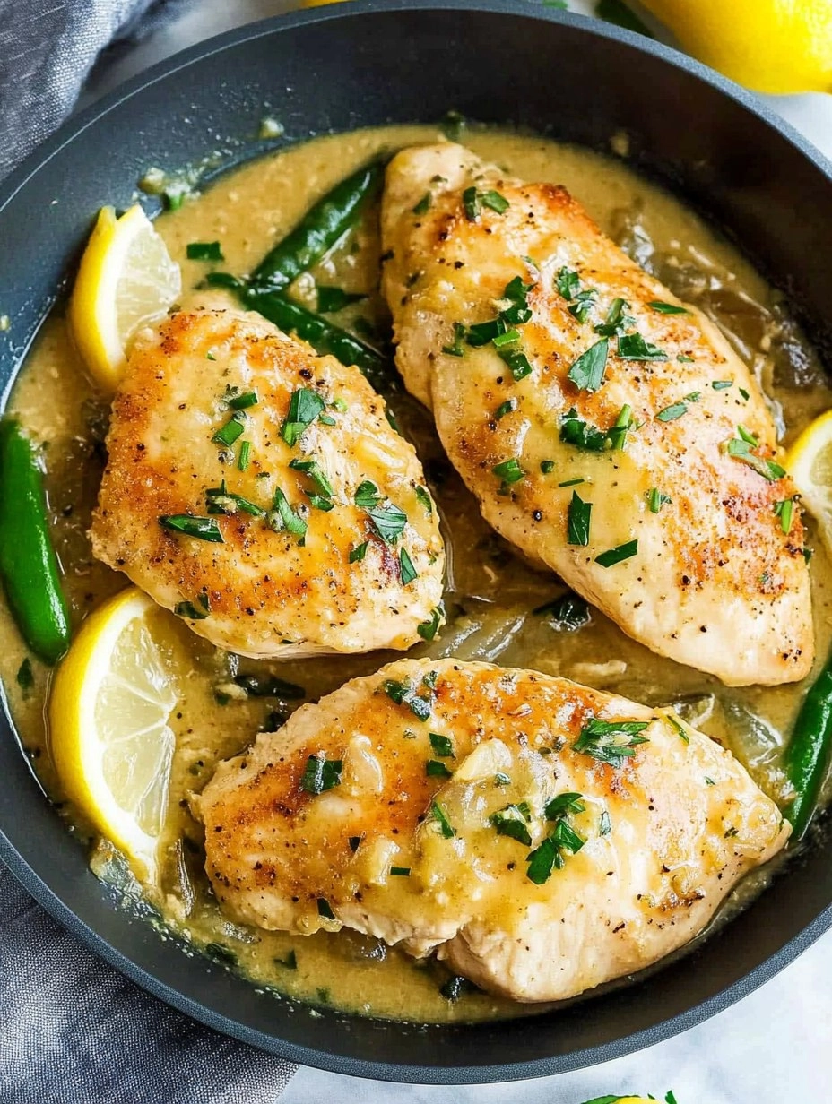 Chicken Piccata | Lemon Butter Chicken Breast