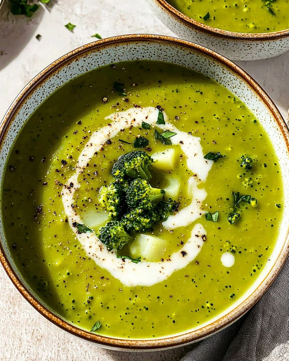 Creamy Broccoli, Leek & Potato Soup (Cozy 30-Minute Winter Bowl)