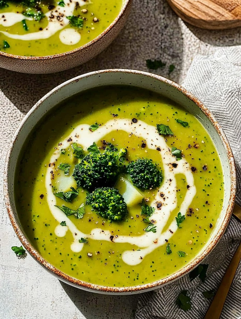 Creamy Broccoli, Leek & Potato Soup (Cozy 30-Minute Winter Bowl)