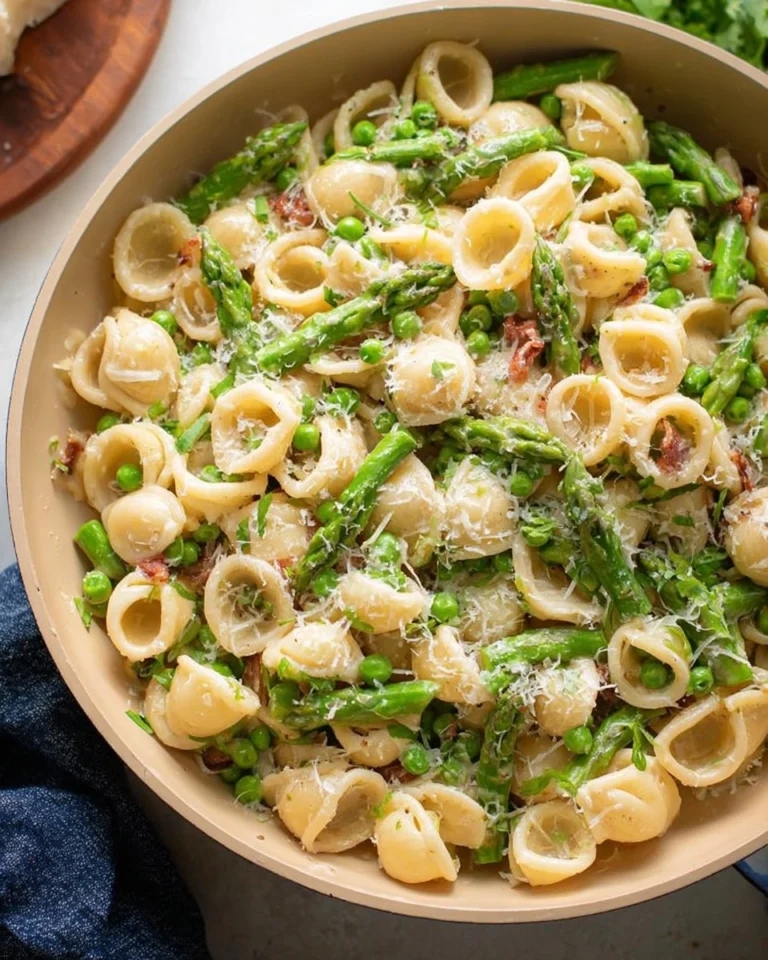 Creamy-Lemon-Asparagus-Pasta-with-Peas-Parmesan-Recipe