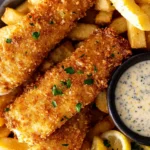 Crispy Baked Fish & Chips with Tartar Sauce 153 Crispy-Baked-Fish-Chips-with-Tartar-Sauce-Recipe