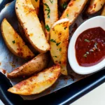 Crispy Oven-Baked Potato Wedges (Pub Style) 88 Crispy-Oven-Baked-Potato-Wedges-Pub-Style-Recipe