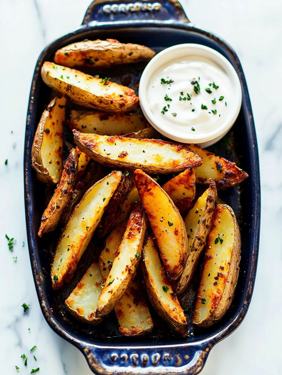 Crispy Oven-Baked Potato Wedges (Pub Style) 86 Crispy Oven-Baked Potato Wedges (Pub Style)