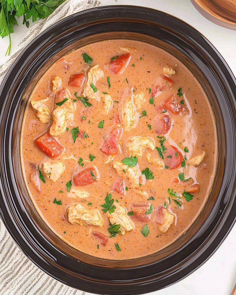 Crockpot Chicken Paprikash