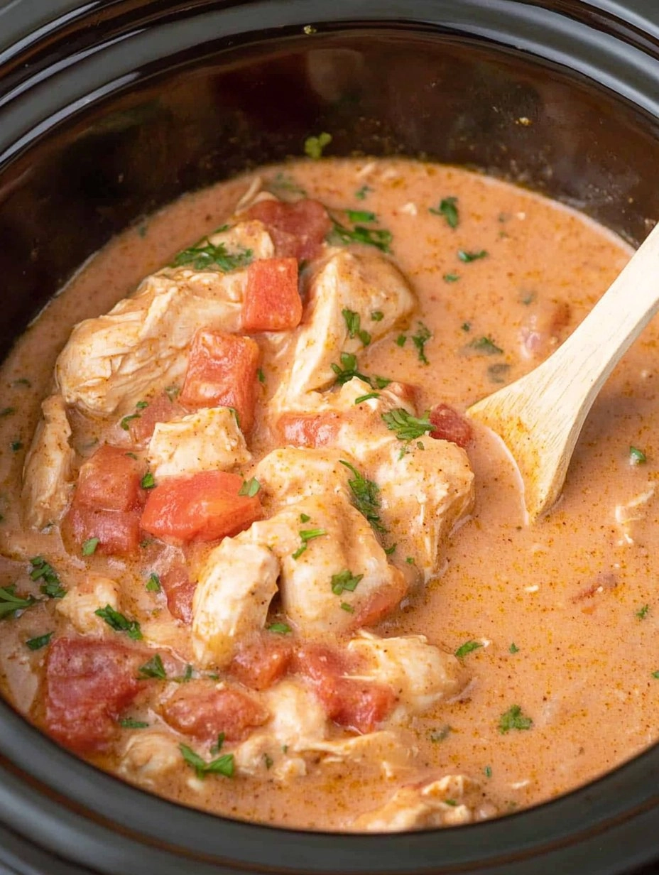 Crockpot Chicken Paprikash