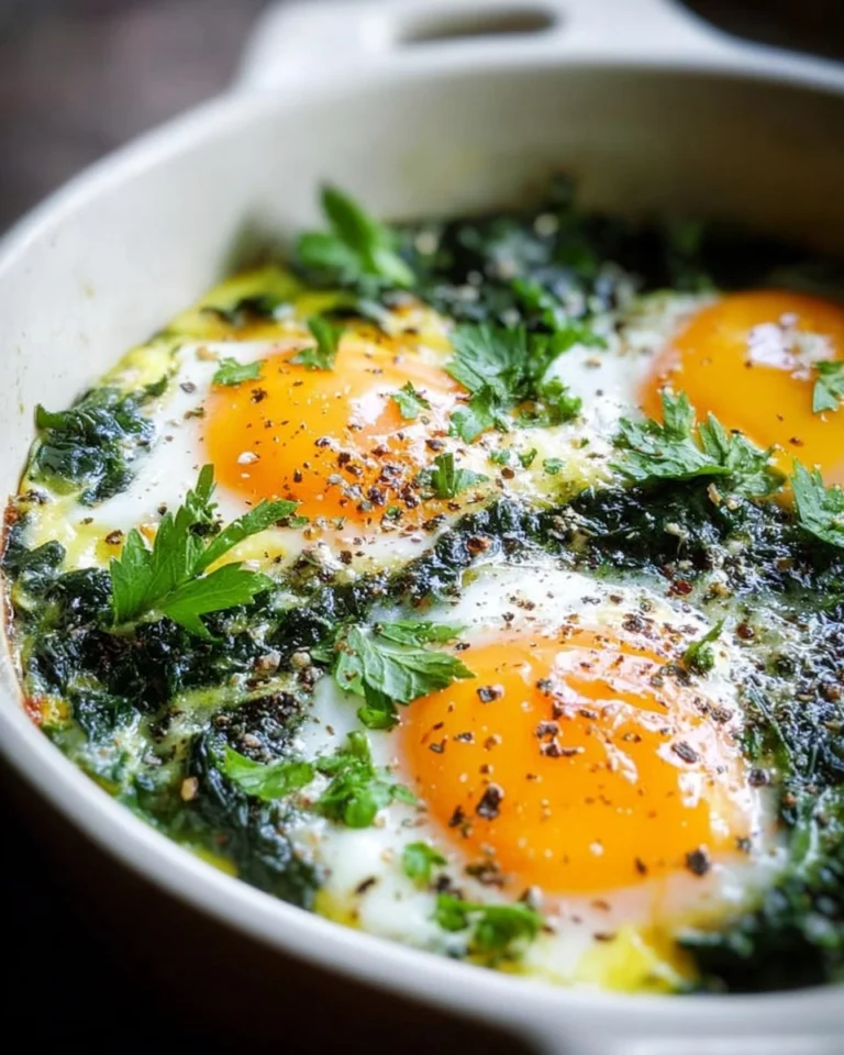 Easy-Baked-Eggs-Florentine-Recipe
