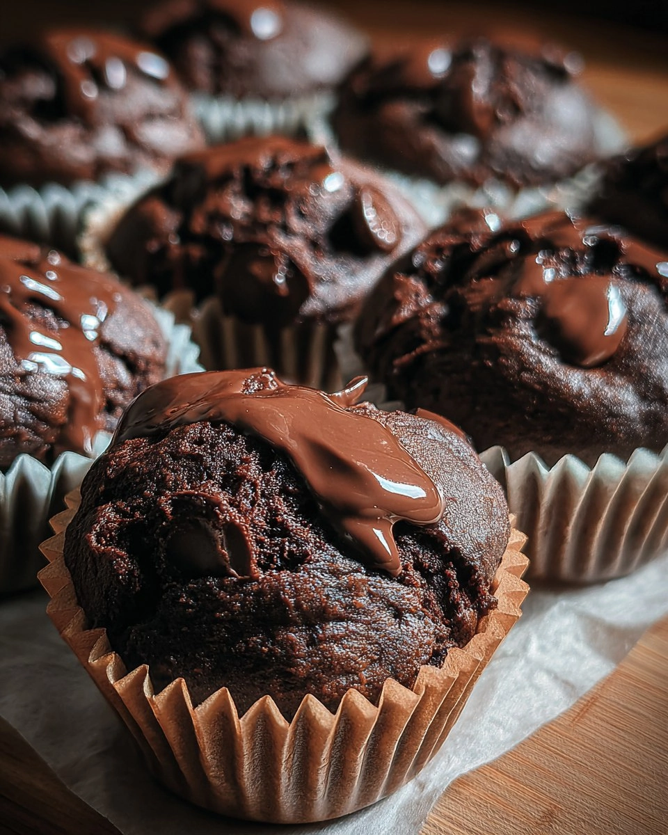 Easy Double Chocolate Muffins 29 Easy-Double-Chocolate-Muffins-Recipe