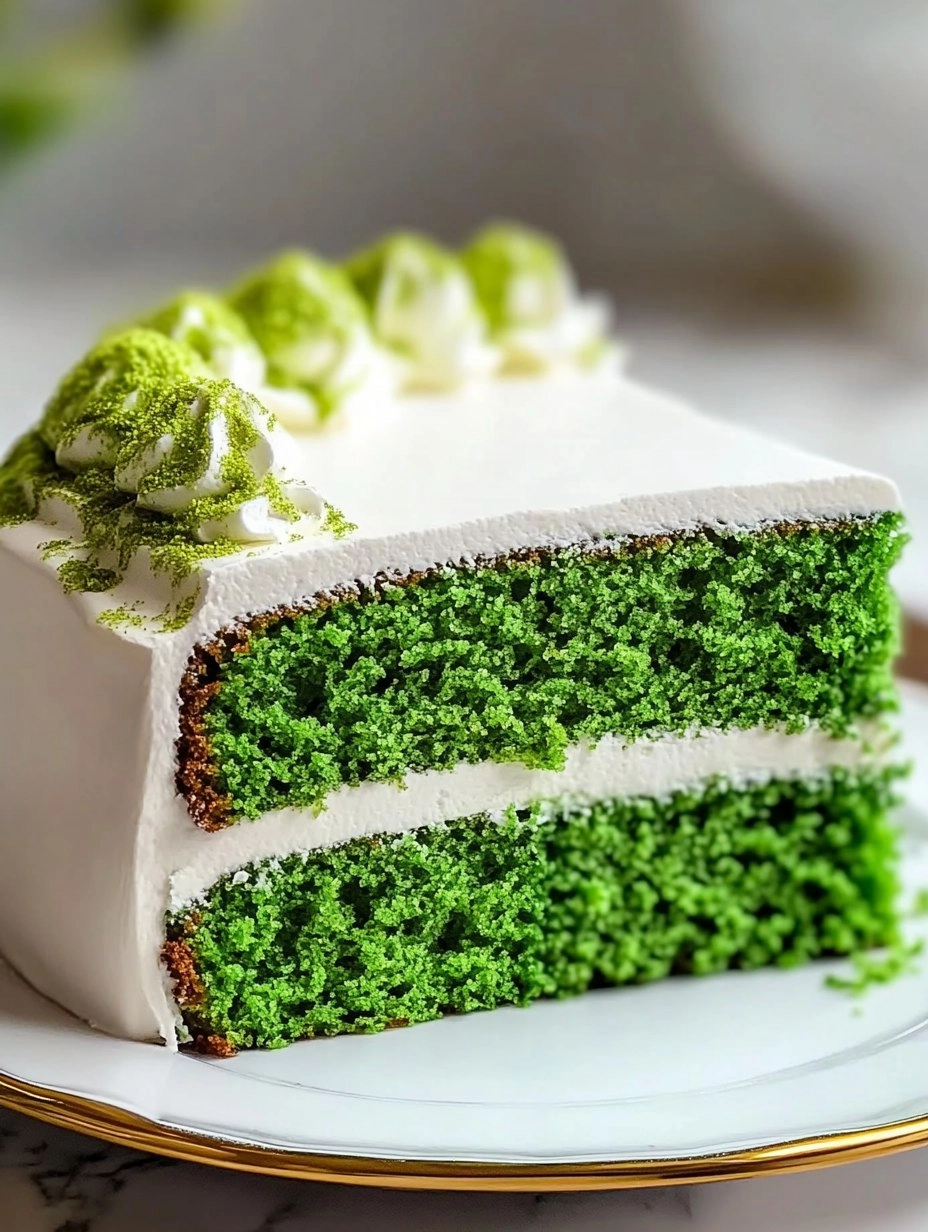 Green Velvet Cake