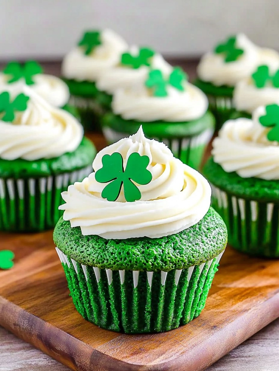 Green Velvet Cupcakes | St Patrick's Day Cupcake 131 Green Velvet Cupcakes | St Patrick's Day Cupcake