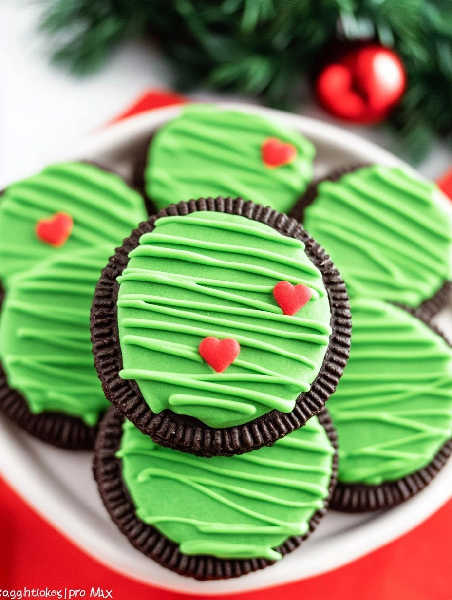 Grinch Oreos 71 Grinch Oreos