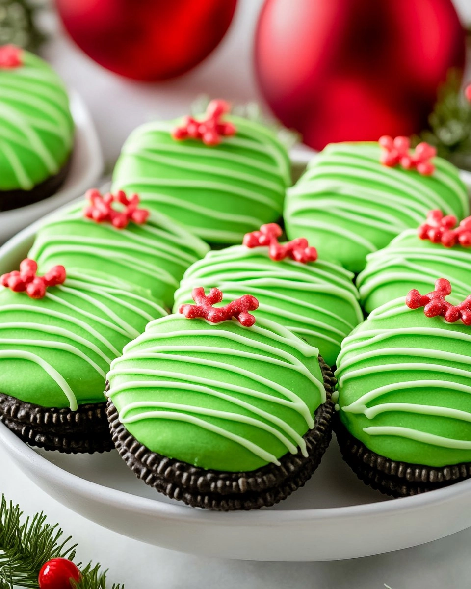 Grinch Oreos 72 Grinch Oreos