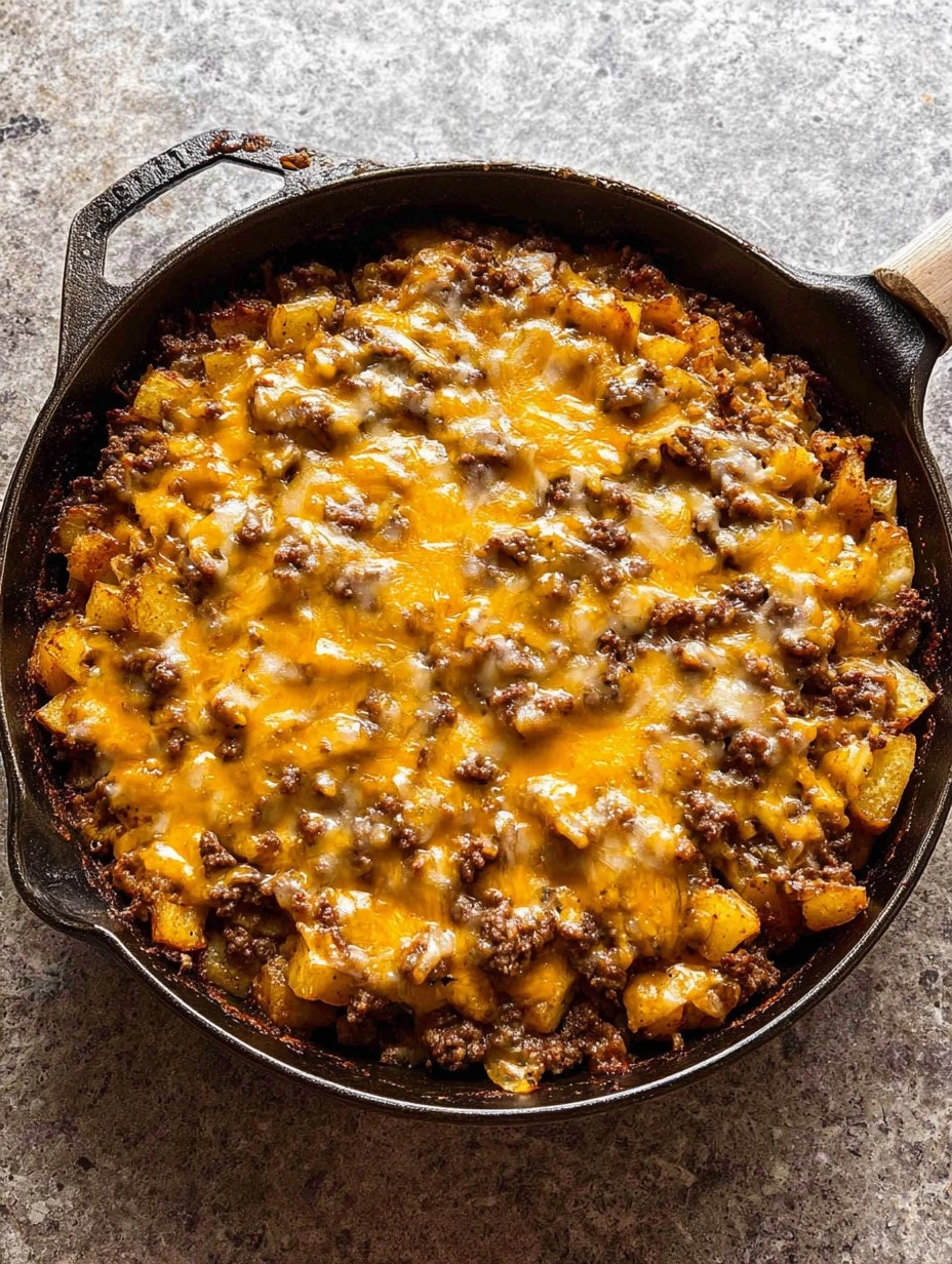 Ground Beef Potato Casserole