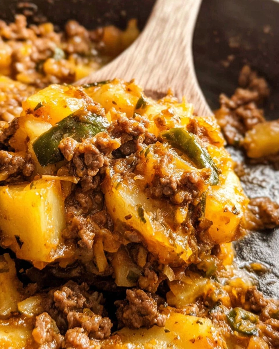 Ground Beef Potato Casserole