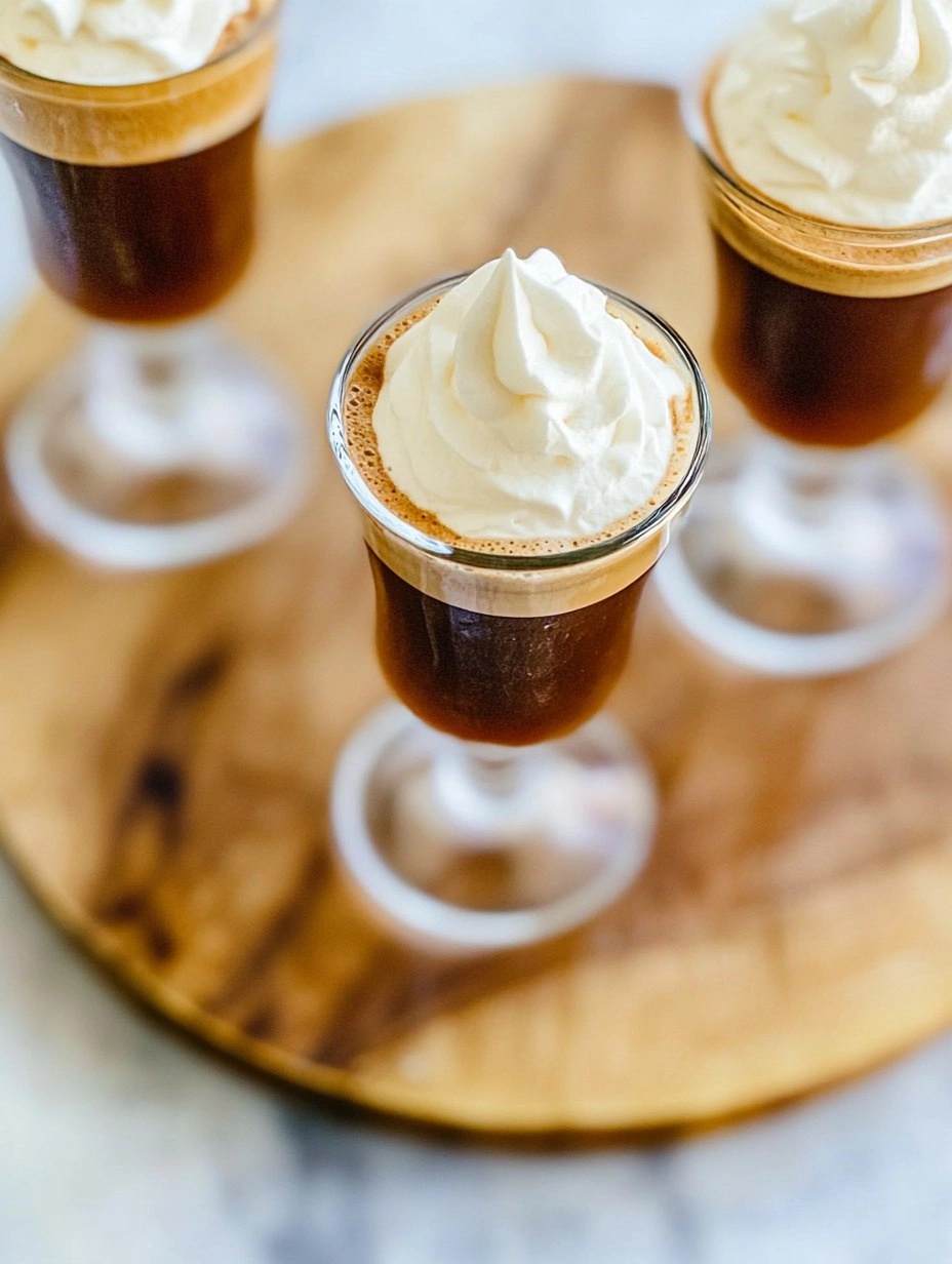 Irish Coffee with Whipped Cream (Hot or Iced Version)