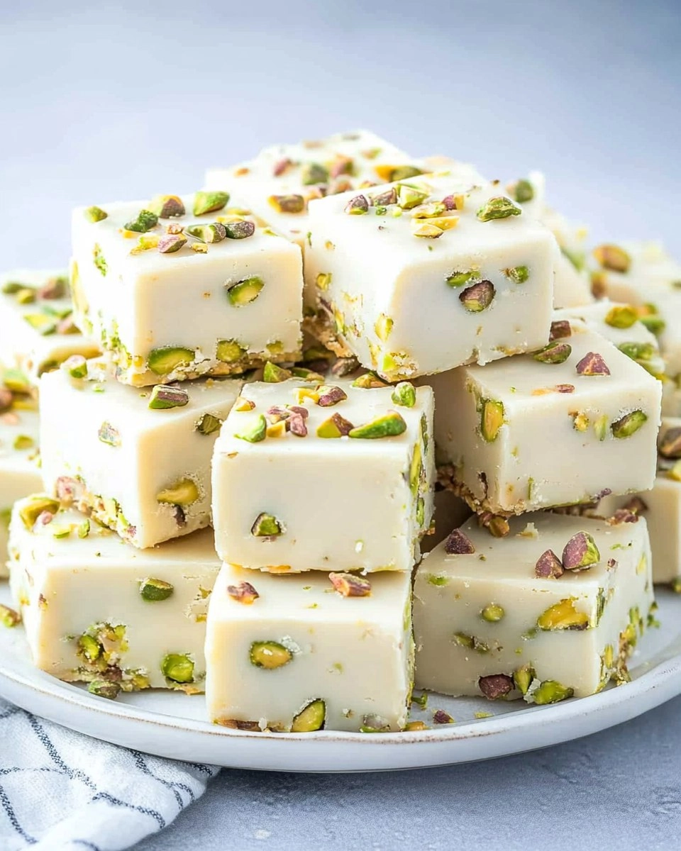 Leprechaun Pistachio Fudge (3-Ingredient No-Bake) 32 Leprechaun-Pistachio-Fudge-3-Ingredient-No-Bake-Recipe