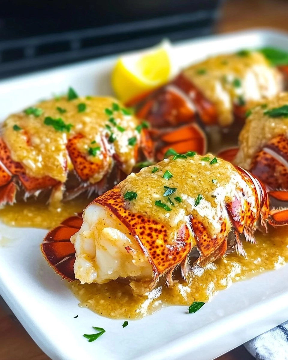 Lobster Tail in Irresistible Garlic Butter