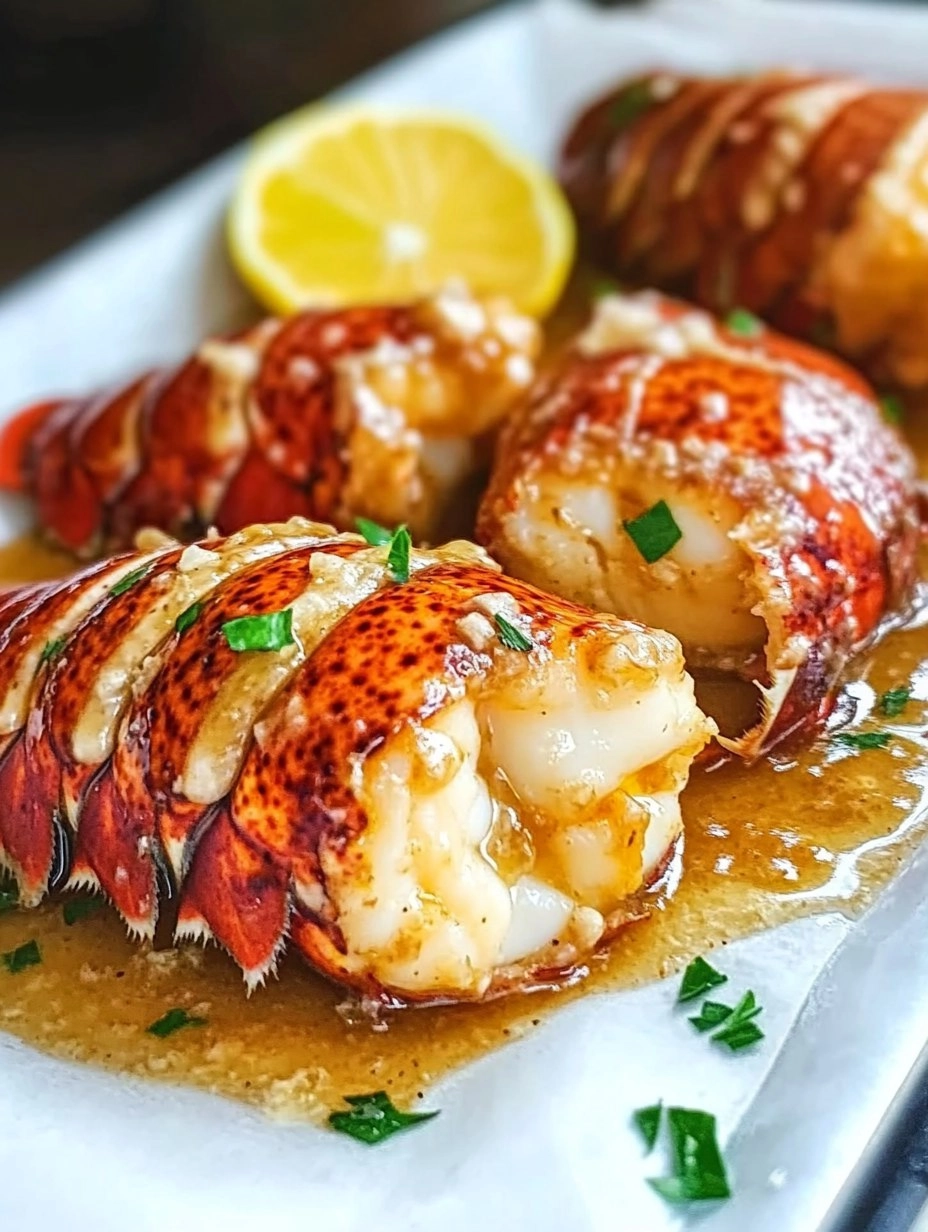 Lobster Tail in Irresistible Garlic Butter