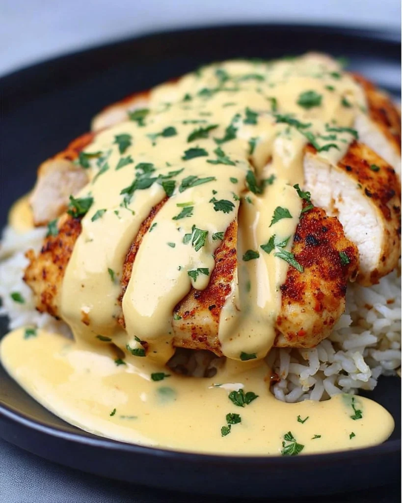 Mexican-Chicken-with-Cheese-Sauce-Recipe