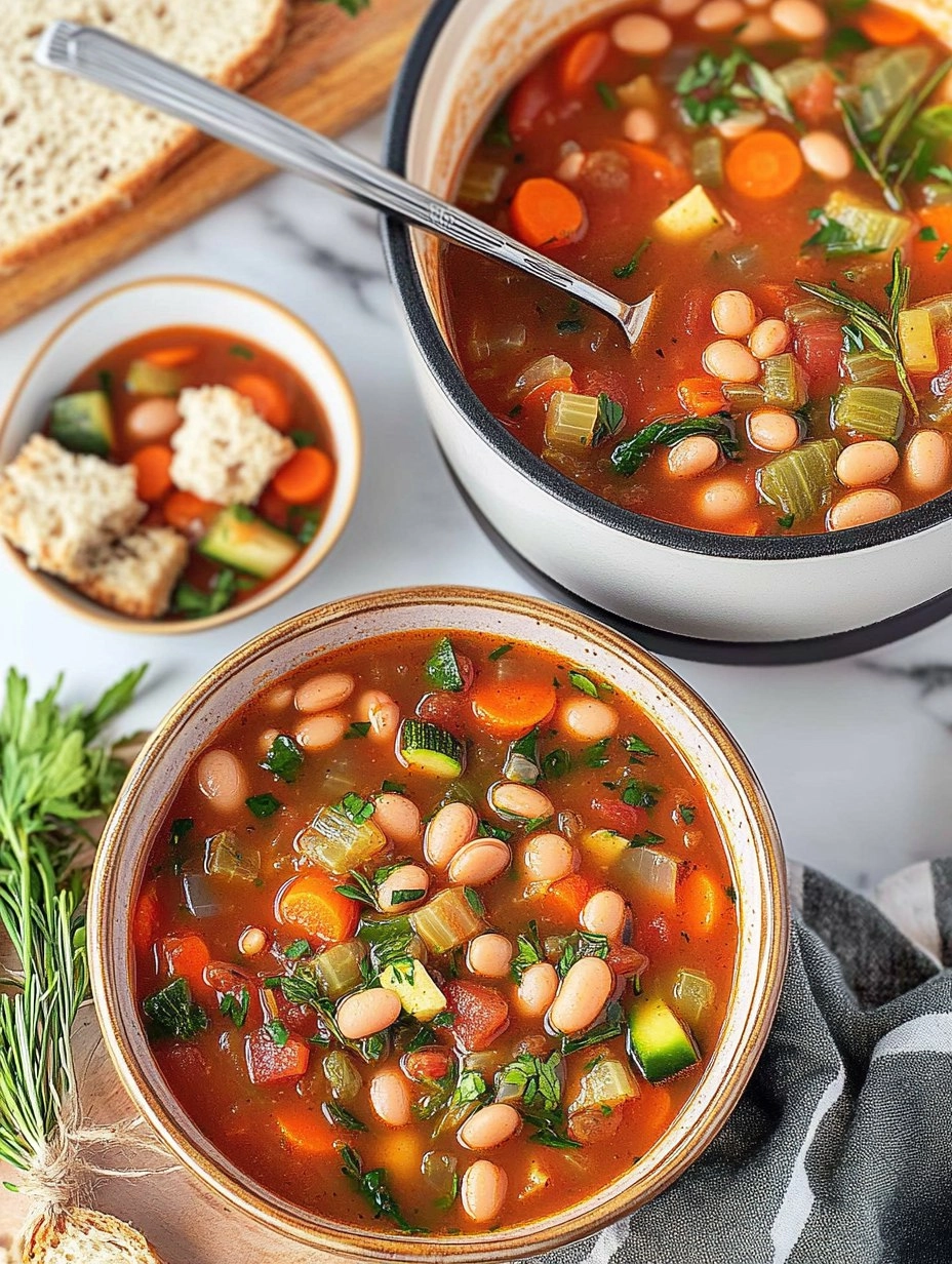 Minestrone Soup | Easy Vegetable and Bean Soup 121 Minestrone Soup | Easy Vegetable and Bean Soup
