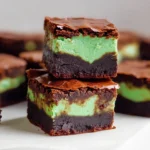 Mint Chocolate Brownies | Easy St Patrick's Day Fudgy Brownies 113 Mint-Chocolate-Brownies-Easy-St-Patricks-Day-Fudgy-Brownies-Recipe