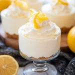 No-Bake Lemon Cheesecake Cups with Vanilla Cookie Crust 93 No-Bake-Lemon-Cheesecake-Cups-with-Vanilla-Cookie-Crust-Recipe