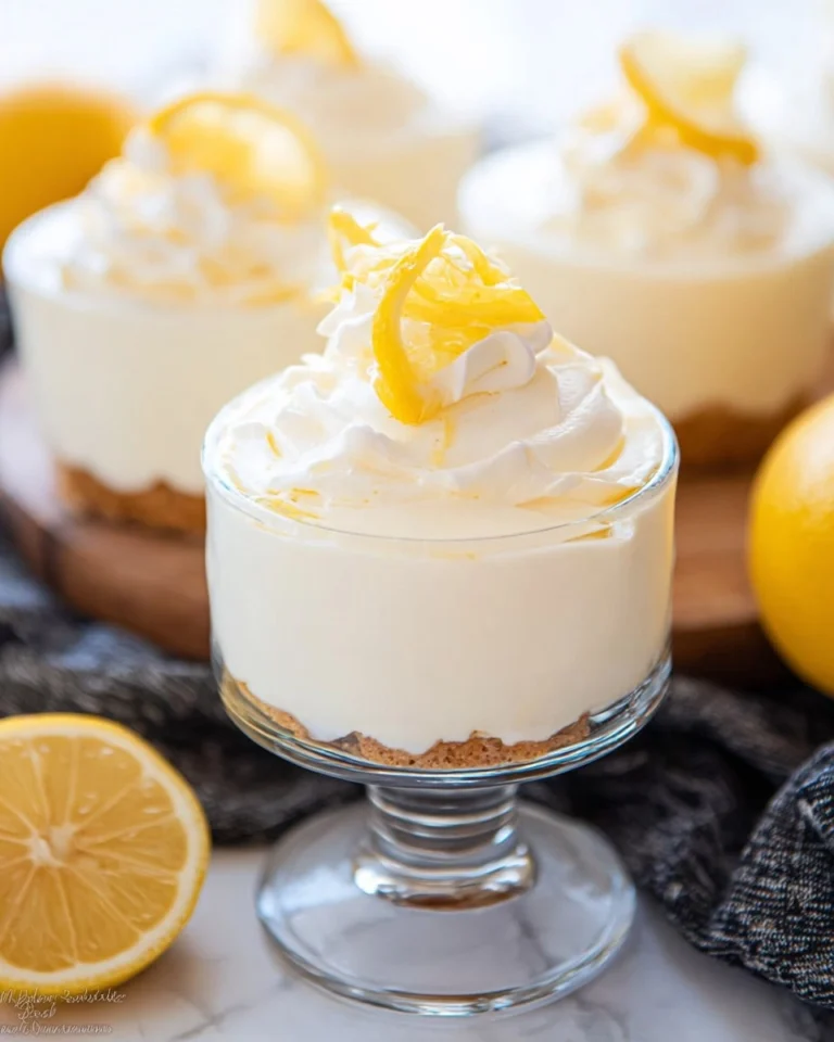 No-Bake-Lemon-Cheesecake-Cups-with-Vanilla-Cookie-Crust-Recipe