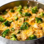 One-Pan-Cheesy-Chicken-Broccoli-and-Rice-Recipe