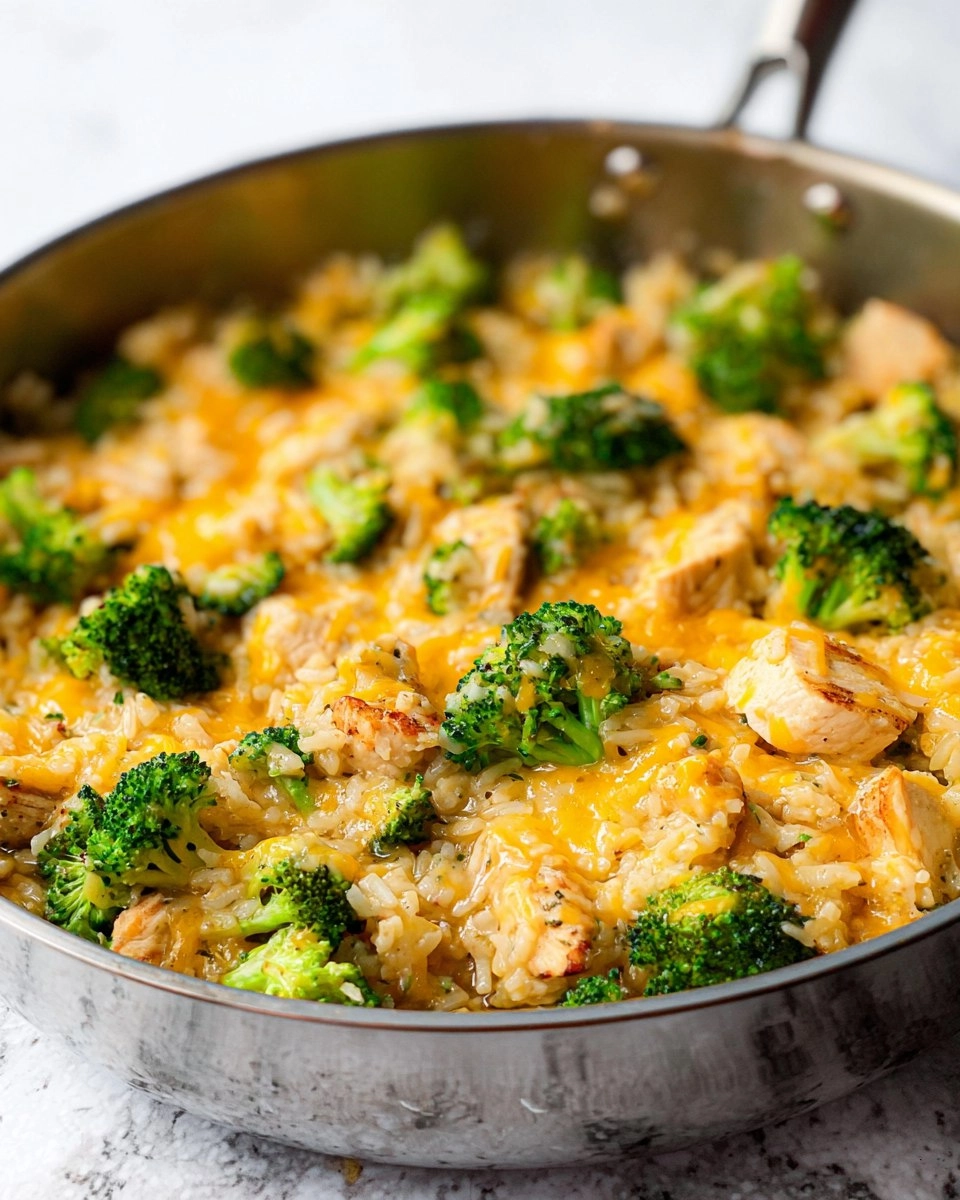 One Pan Cheesy Chicken Broccoli and Rice 3 One-Pan-Cheesy-Chicken-Broccoli-and-Rice-Recipe